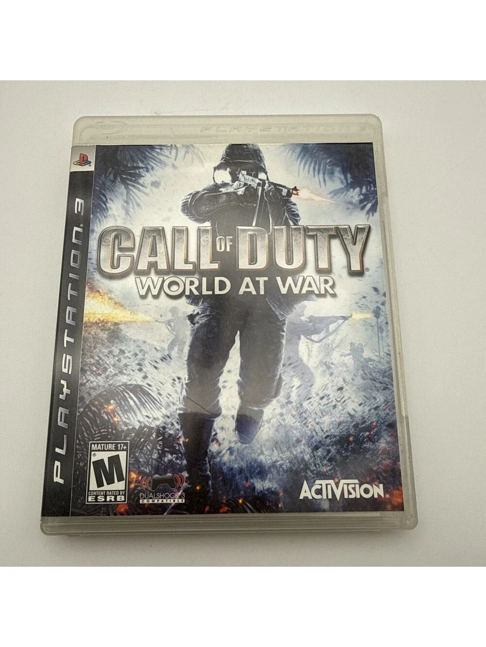 Call Of Duty World At War PS3 (Sony PlayStation 3, 2010) w Manual